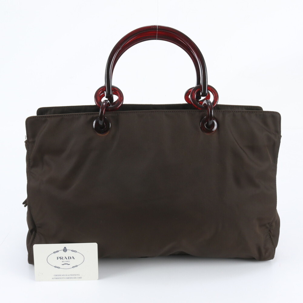 Prada Tessuto Nylon Tote Bag/Shoulder Bag/Handbag for Women, with Guarantee C...